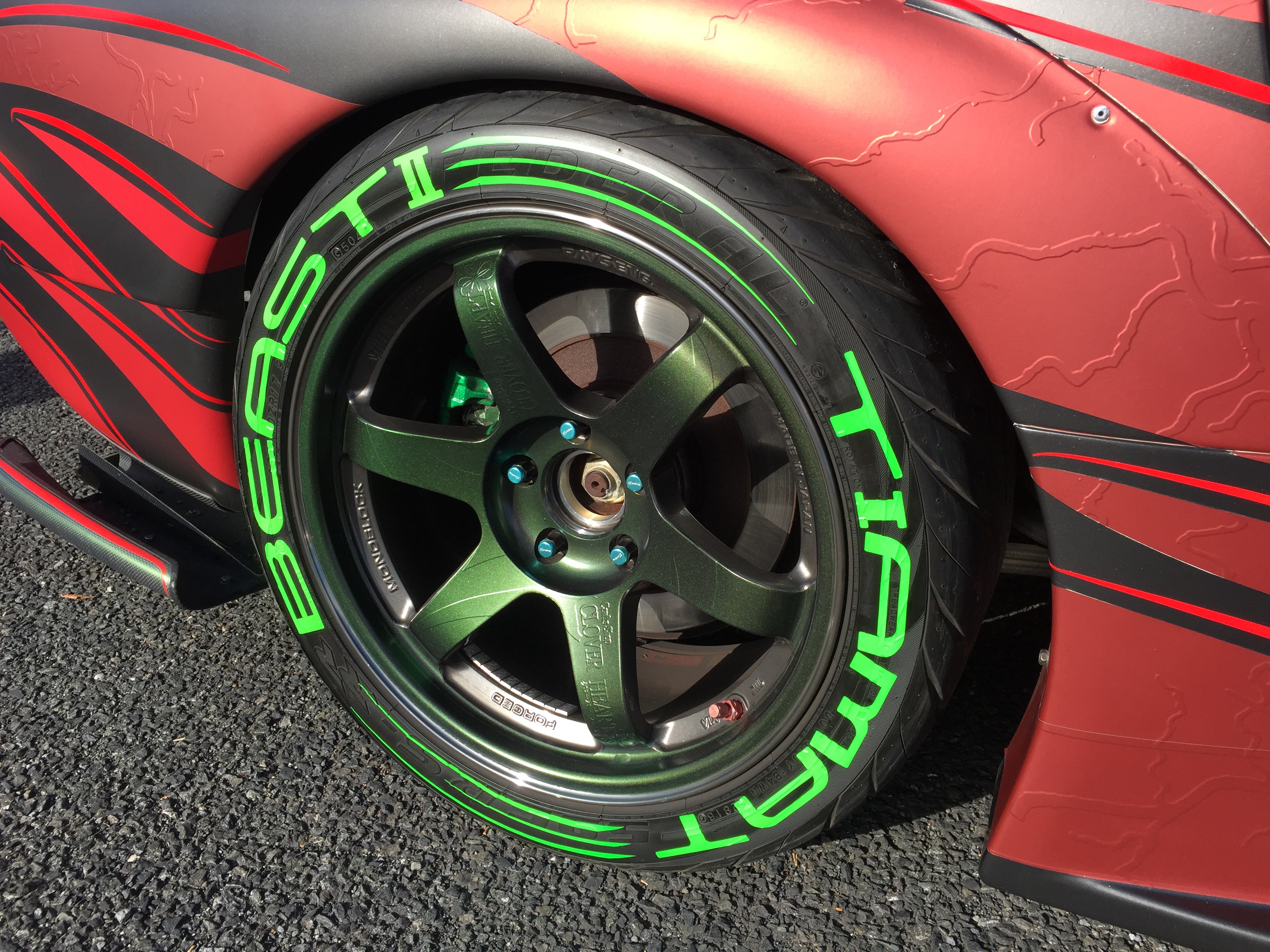 タイヤレターステッカー